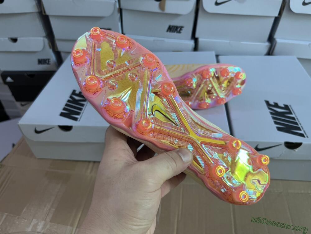 Nike Phantom GX Elite FG Football Boots - Orange/Black