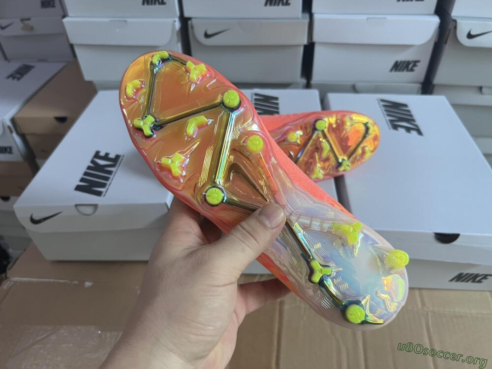 Nike Phantom GX Elite FG Football Boots - Orange/Black/Sliver