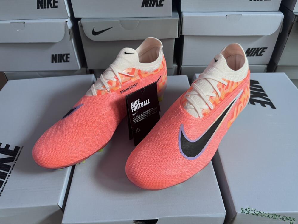 Nike Phantom GX Elite FG Football Boots - Orange/Black/Sliver