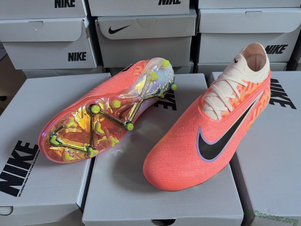 Nike Phantom GX Elite FG Football Boots - Orange/Black/Sliver