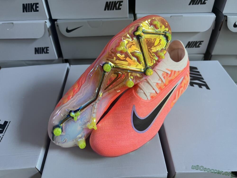 Nike Phantom GX Elite FG Football Boots - Orange/Black/Sliver