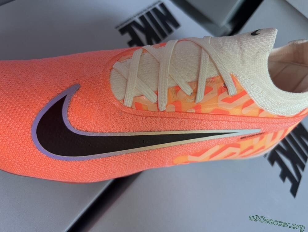 Nike Phantom GX Elite FG Football Boots - Orange/Black/Sliver