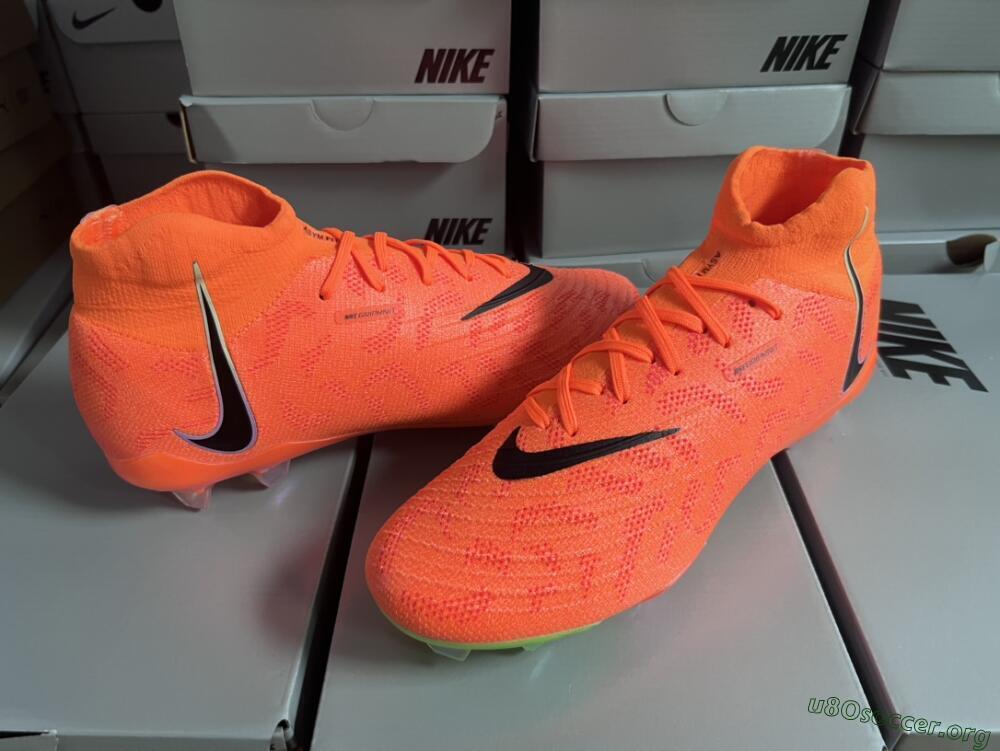 Nike Phantom Luna Elite FG Football Boots - Orange/Black/Green