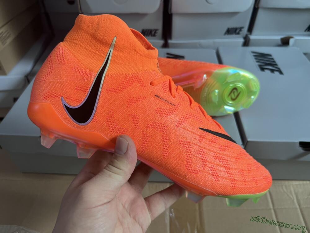 Nike Phantom Luna Elite FG Football Boots - Orange/Black/Green