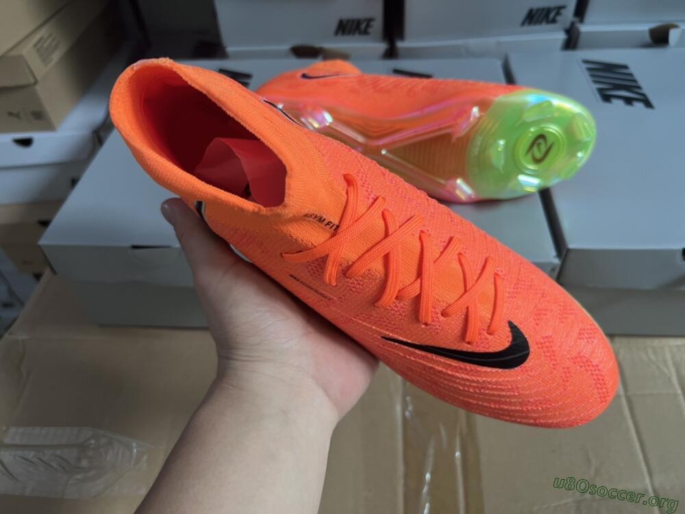 Nike Phantom Luna Elite FG Football Boots - Orange/Black/Green