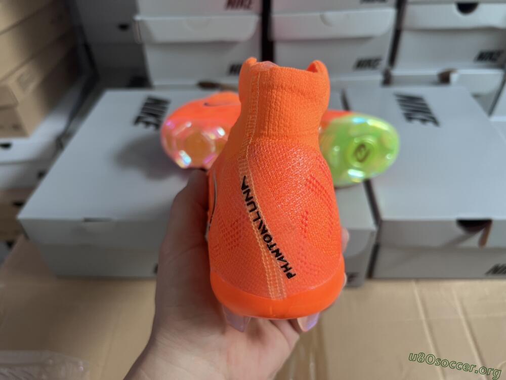 Nike Phantom Luna Elite FG Football Boots - Orange/Black/Green
