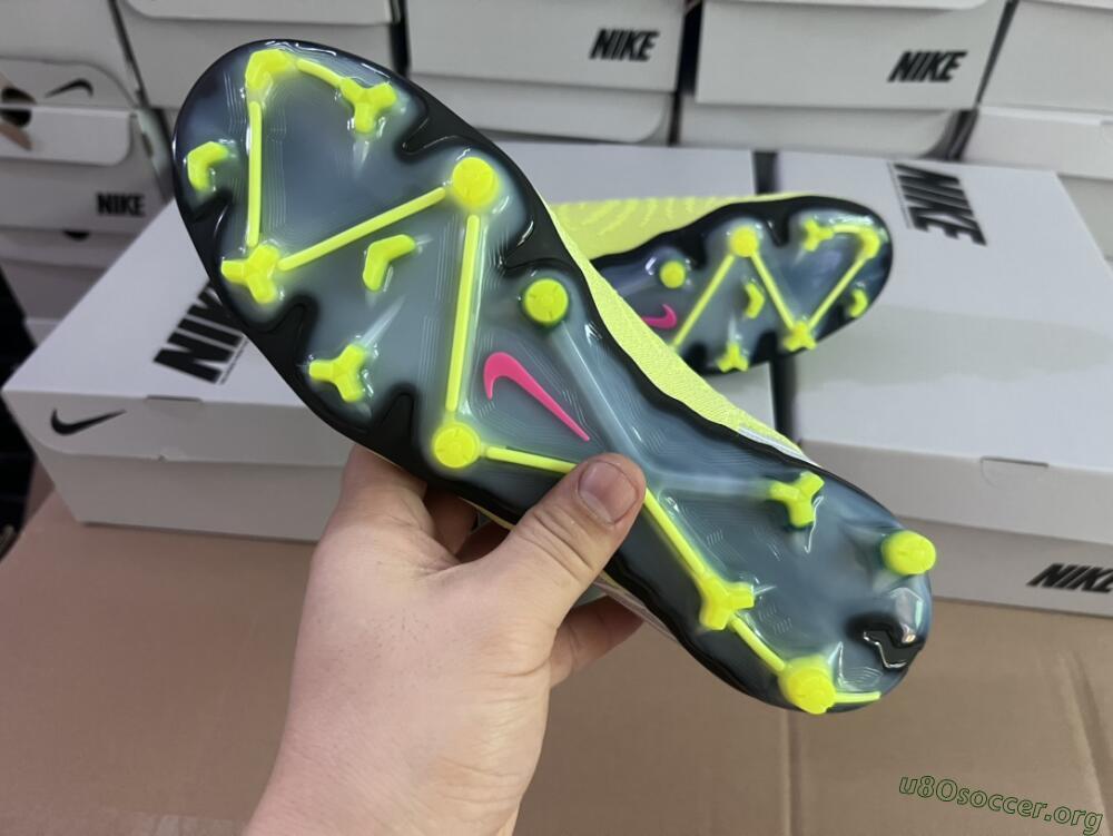 Nike Phantom GX Elite FG Football Boots - Green/White/Blue