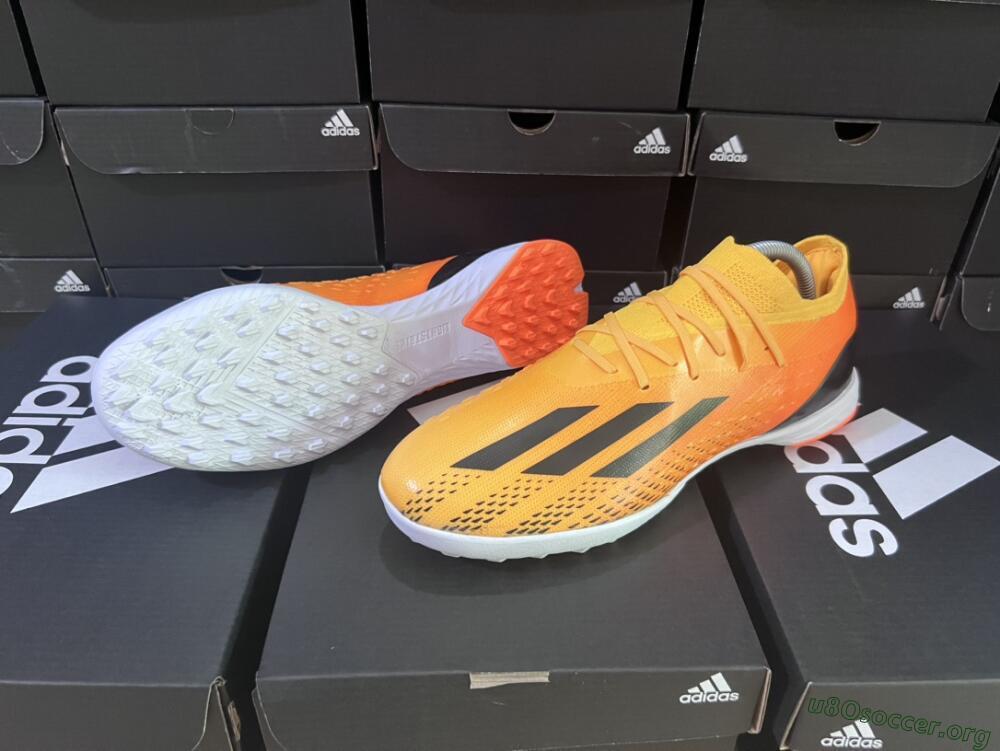 Adidas X Speedportal.3 TF Football Shoes - Orange/Black/White
