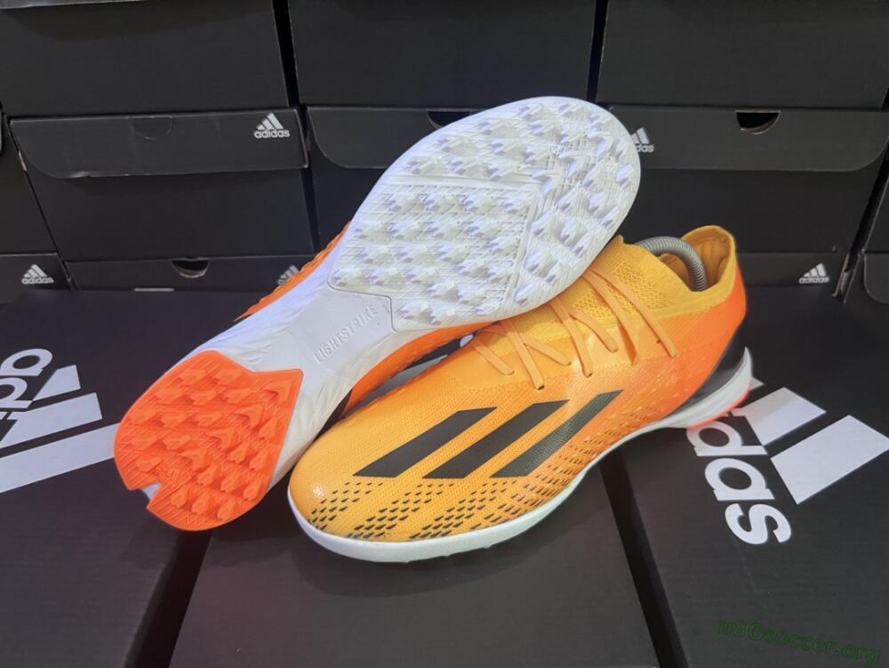 Adidas X Speedportal.3 TF Football Shoes - Orange/Black/White