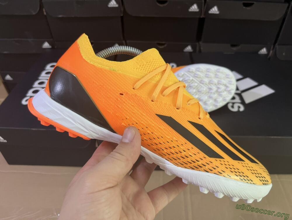 Adidas X Speedportal.3 TF Football Shoes - Orange/Black/White