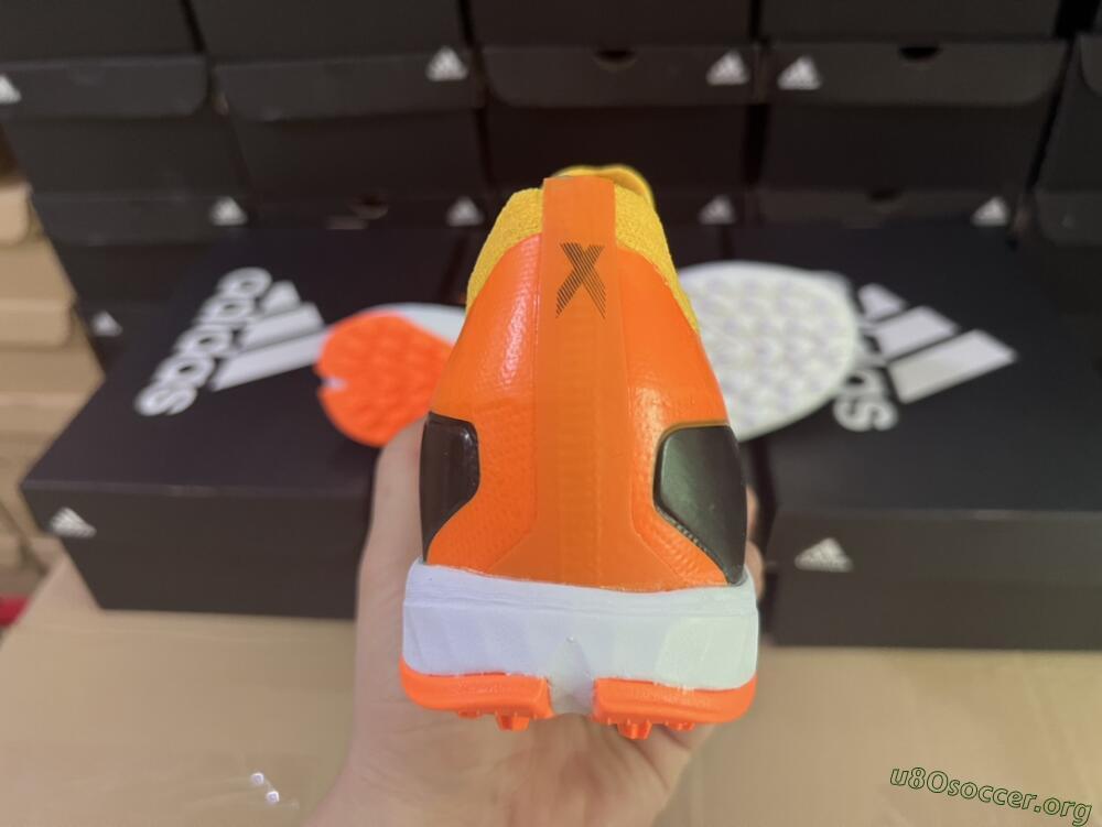 Adidas X Speedportal.3 TF Football Shoes - Orange/Black/White