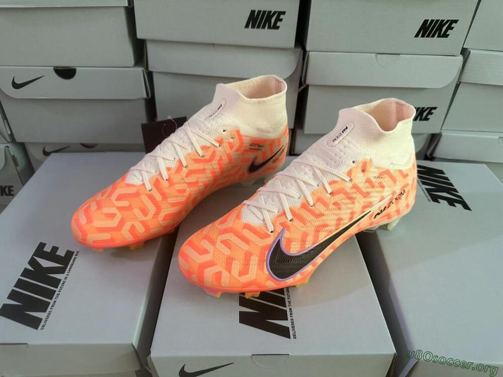 Nike Air Zoom Mercurial Superfly 9 Academy FG Football Boots - Orange/Black/Purple