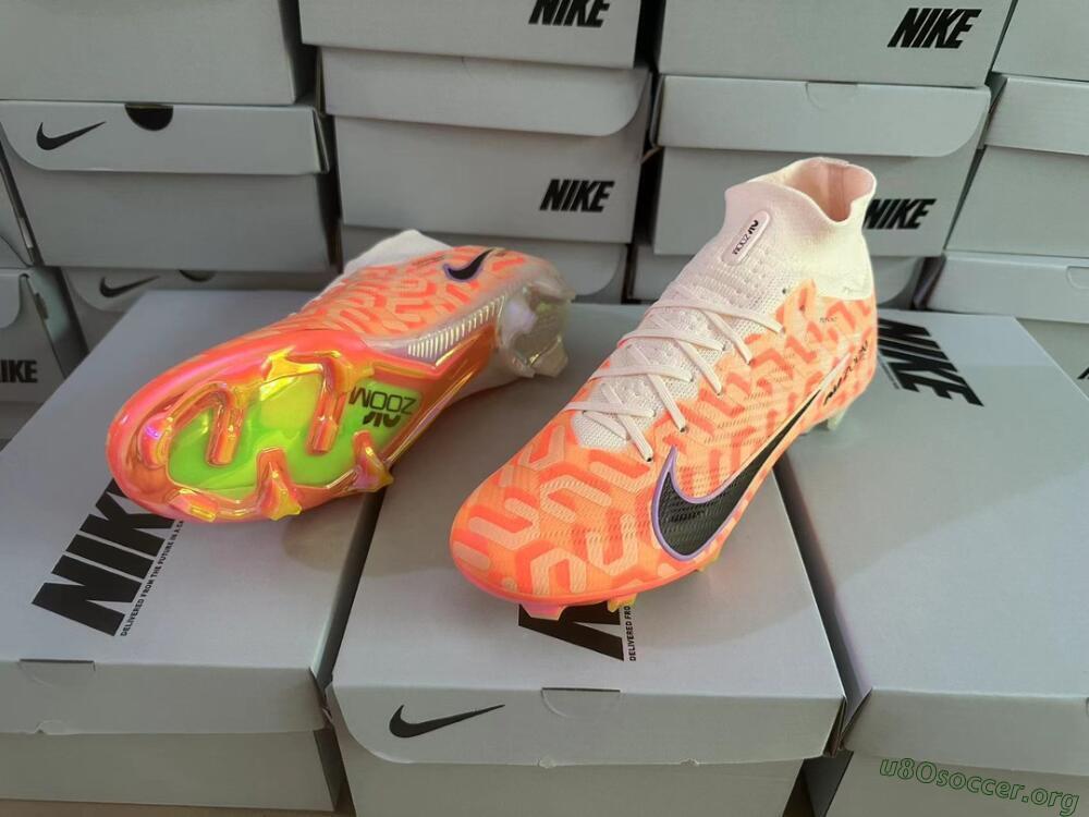 Nike Air Zoom Mercurial Superfly 9 Academy FG Football Boots - Orange/Black/Purple