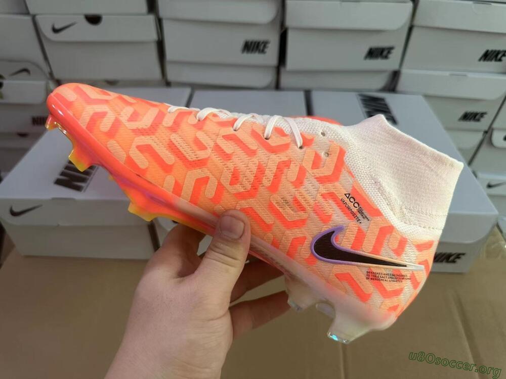 Nike Air Zoom Mercurial Superfly 9 Academy FG Football Boots - Orange/Black/Purple