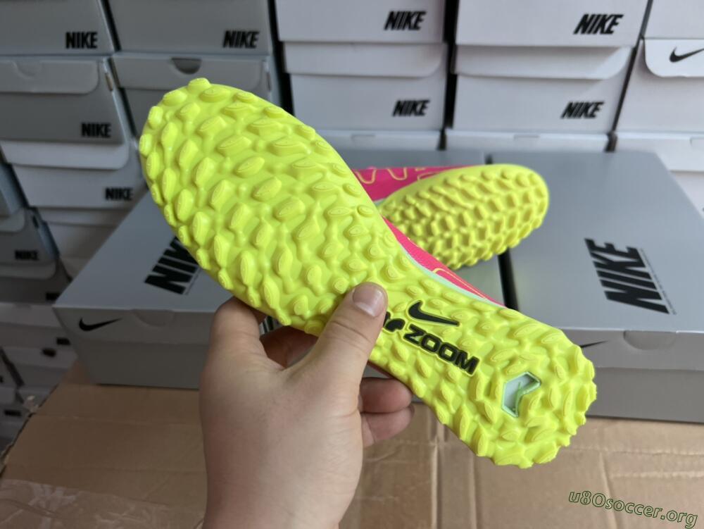 Nike Air Zoom Mercurial Superfly 9 Elite TF Football Shoes - Pink/Green/Black