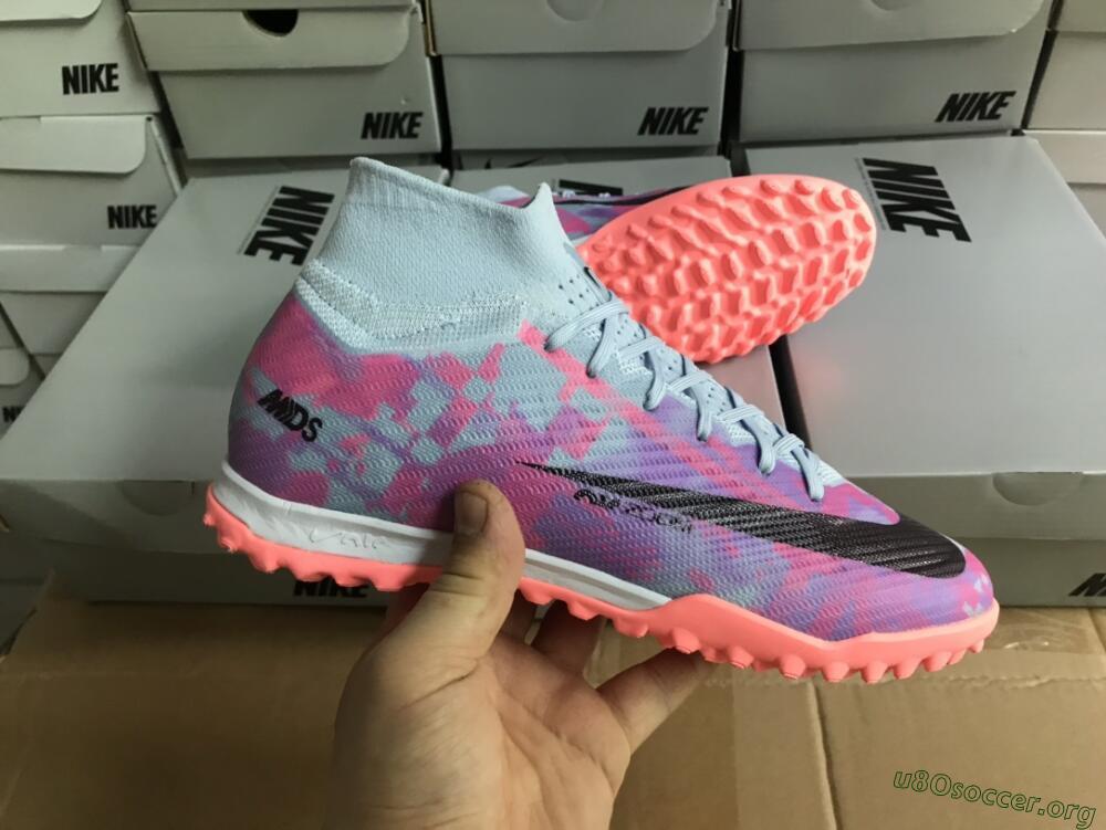 Nike Air Zoom Mercurial Superfly 9 Elite TF Football Shoes - Blue/Purple/Red