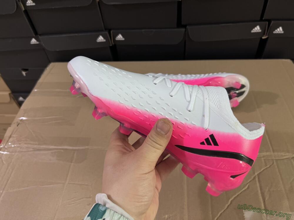 Adidas X Speedportal.1 FG Football Boots - White/Pink/Black