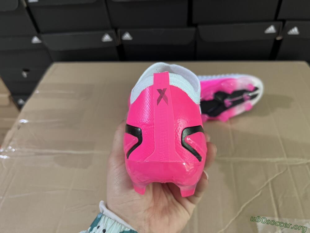 Adidas X Speedportal.1 FG Football Boots - White/Pink/Black