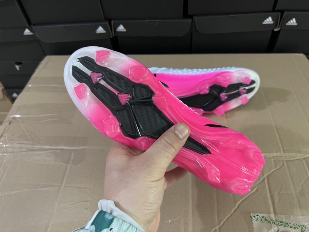 Adidas X Speedportal.1 FG Football Boots - White/Pink/Black