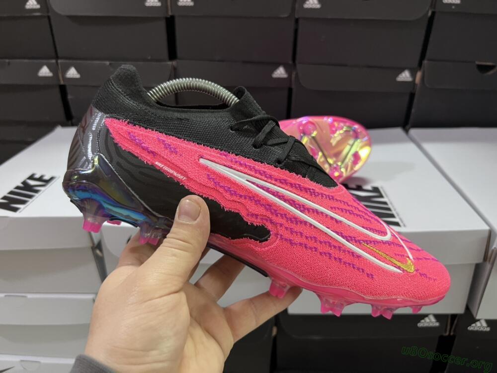 Nike Phantom GX Elite FG Football Boots - Pink/Black