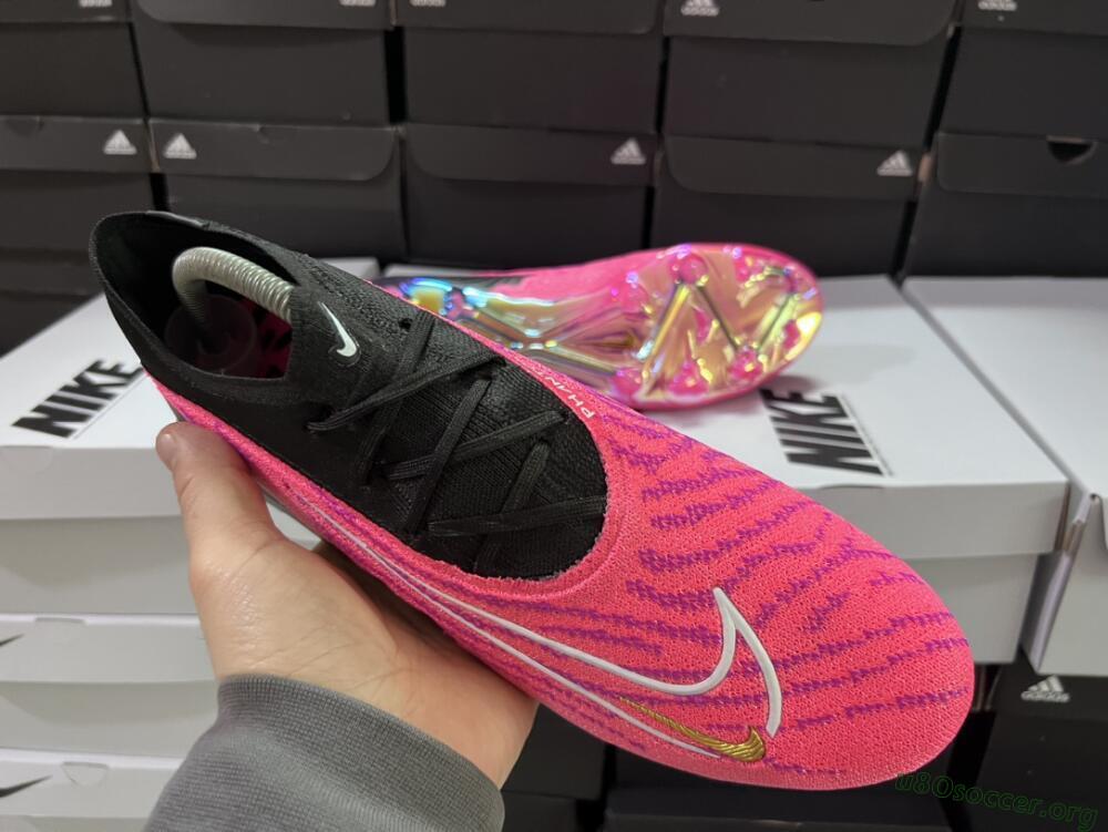 Nike Phantom GX Elite FG Football Boots - Pink/Black