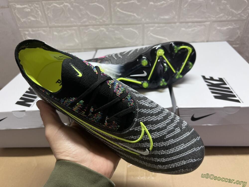 Nike Phantom GX Elite FG Football Boots - Grey/Rainbow