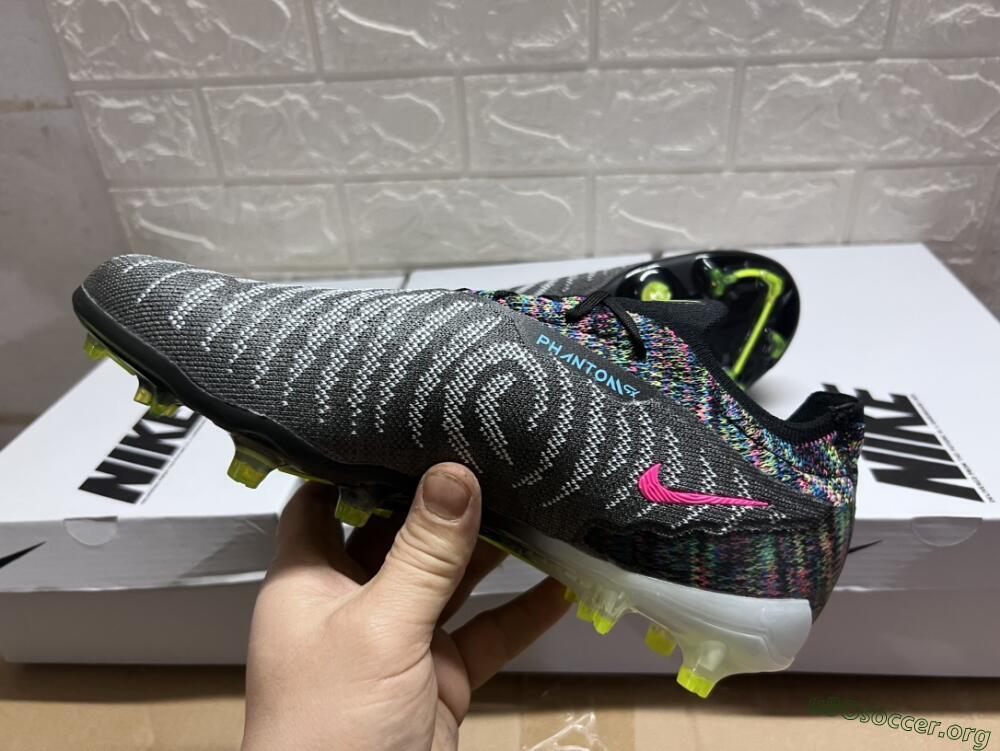 Nike Phantom GX Elite FG Football Boots - Grey/Rainbow