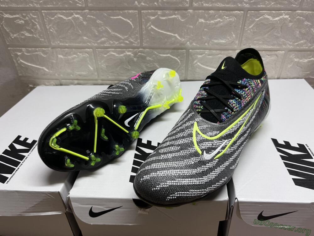 Nike Phantom GX Elite FG Football Boots - Grey/Rainbow