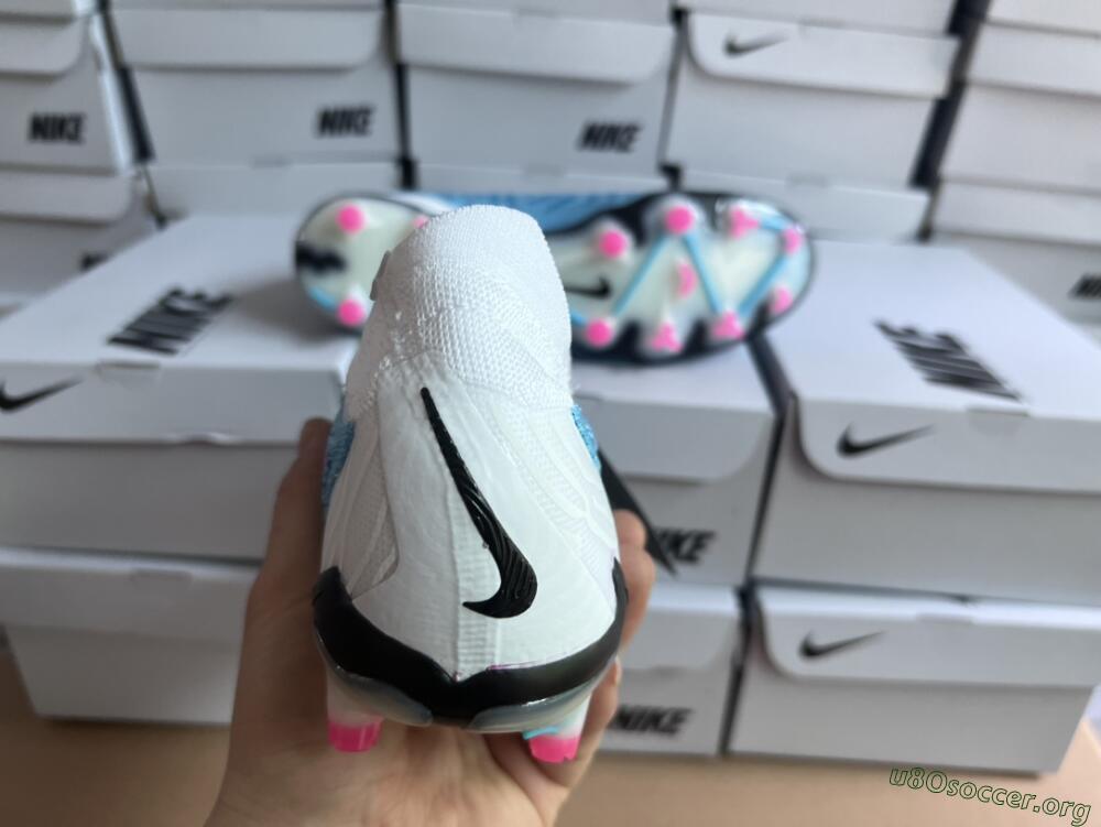 Nike Phantom GX Elite FG Football Boots - Blue/White/Pink