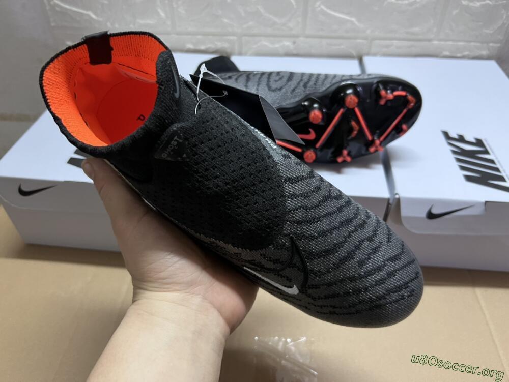 Nike Phantom GX Elite DF FG Football Boots - Black/White
