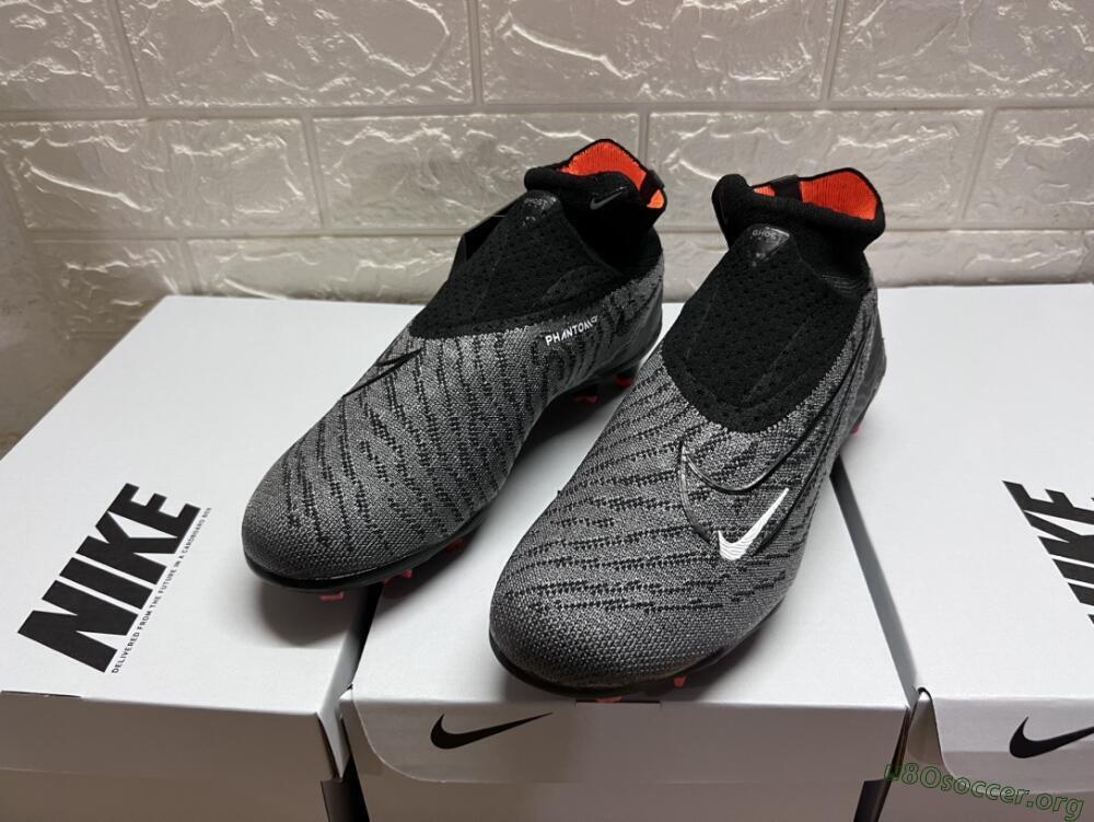 Nike Phantom GX Elite DF FG Football Boots - Black/White