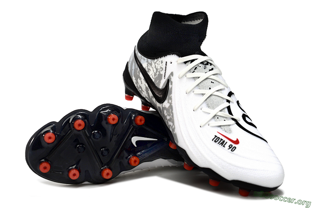 Nike Phantom Luna Elite Total 90 AG Football Boots - White/Black/Orange 0