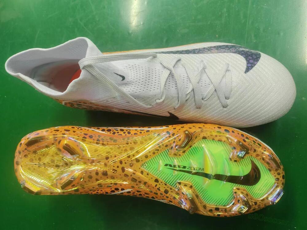 Nike Air Zoom Mercurial Superfly 10 Elite FG Football Boots - Grey/Leopard/Gold