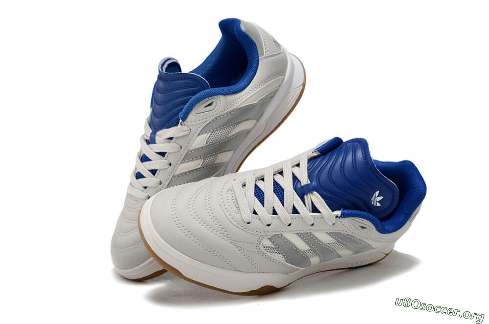 Adidas Predator Mundial IC Football Shoes - Grey/Blue/White 0