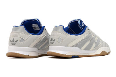 Adidas Predator Mundial IC Football Shoes - Grey/Blue/White
