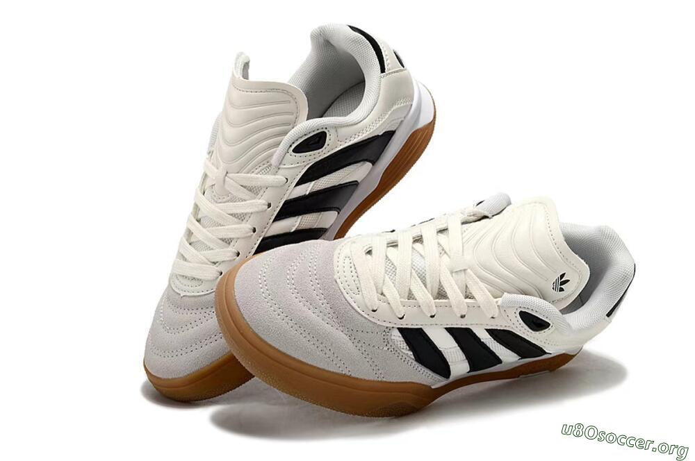 Adidas Predator Mundial IC Football Shoes - Beige/Black/Brown 0