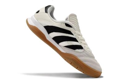 Adidas Predator Mundial IC Football Shoes - Beige/Black/Brown