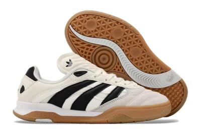Adidas Predator Mundial IC Football Shoes - Beige/Black/Brown