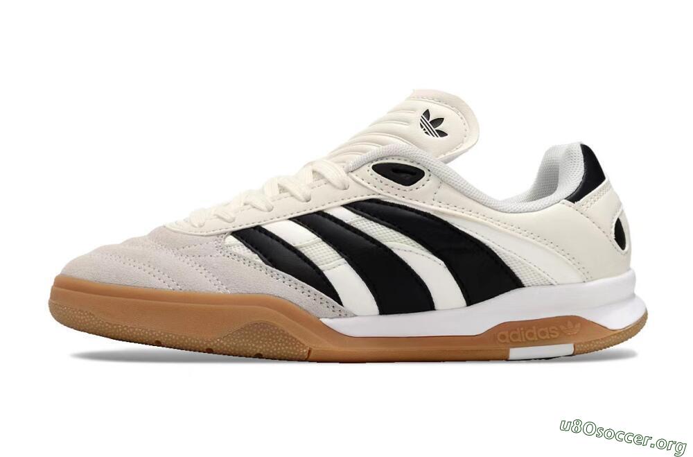 Adidas Predator Mundial IC Football Shoes - Beige/Black/Brown 3