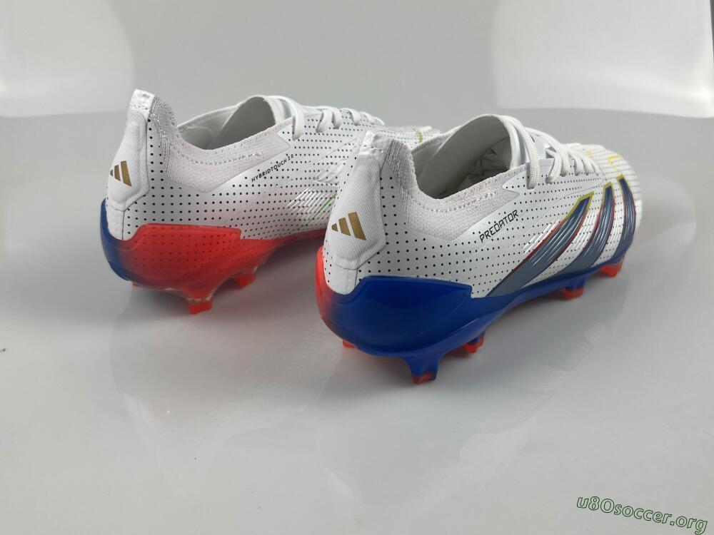 Adidas Predator 24 Elite Euphoria FG Football Boots - White/Silver/Blue