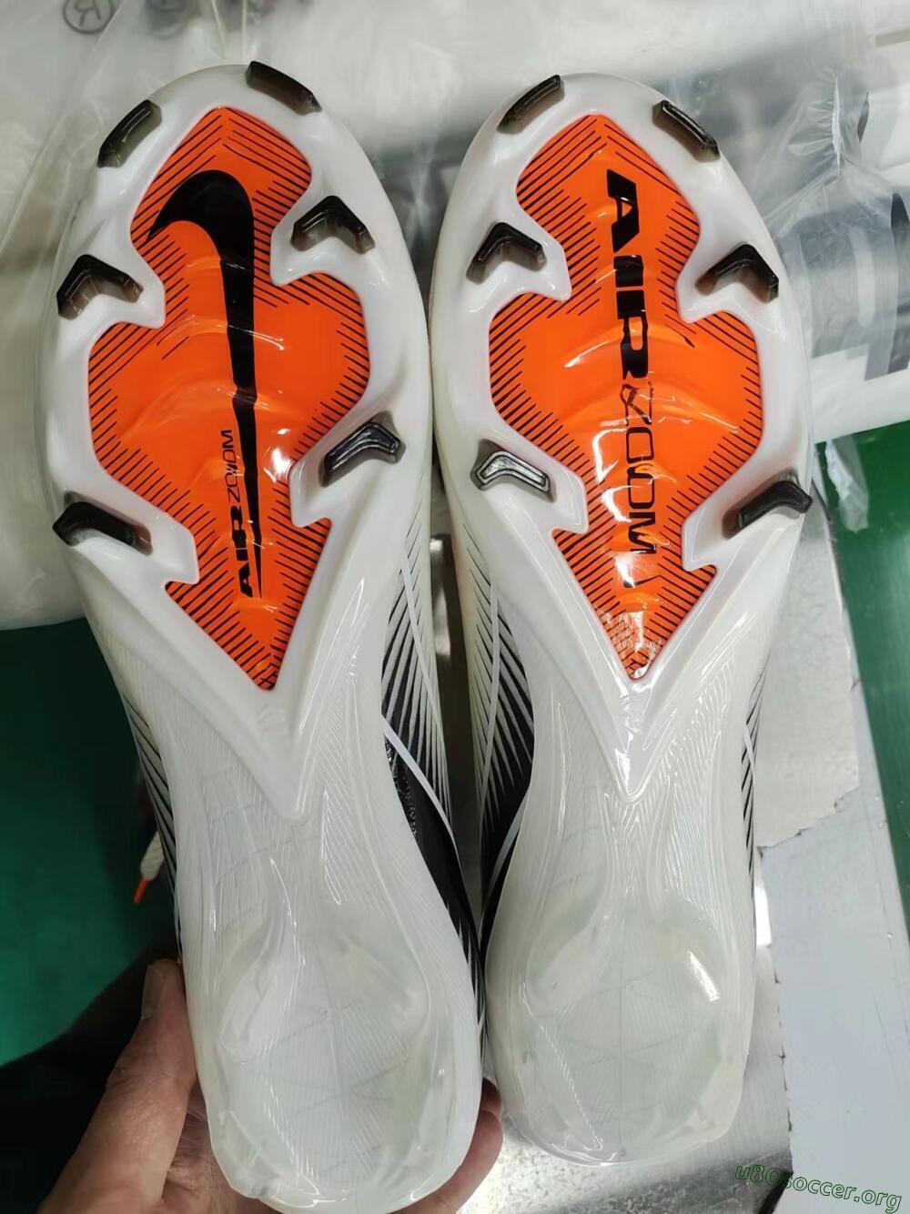 Nike Air Zoom Mercurial Superfly 10 Elite FG Football Boots - White/Orange/Black