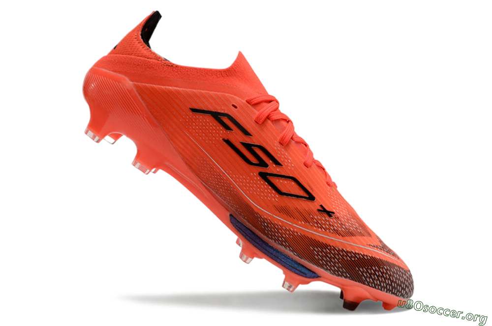 Adidas F50 Lightstrike Pro FG Football Boots - Red/Black/White 4