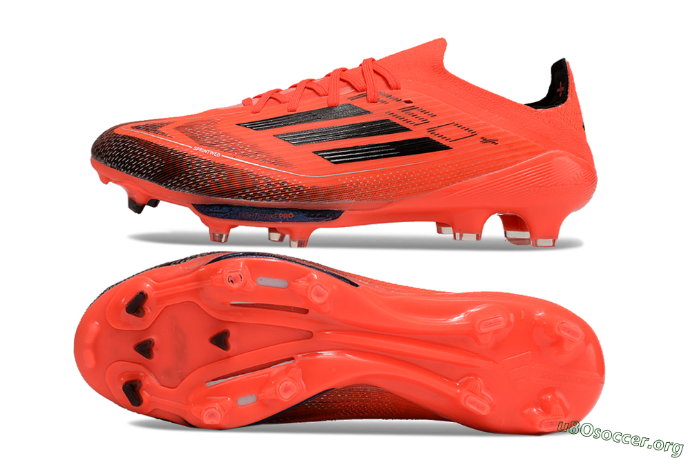 Adidas F50 Lightstrike Pro FG Football Boots - Red/Black/White 1