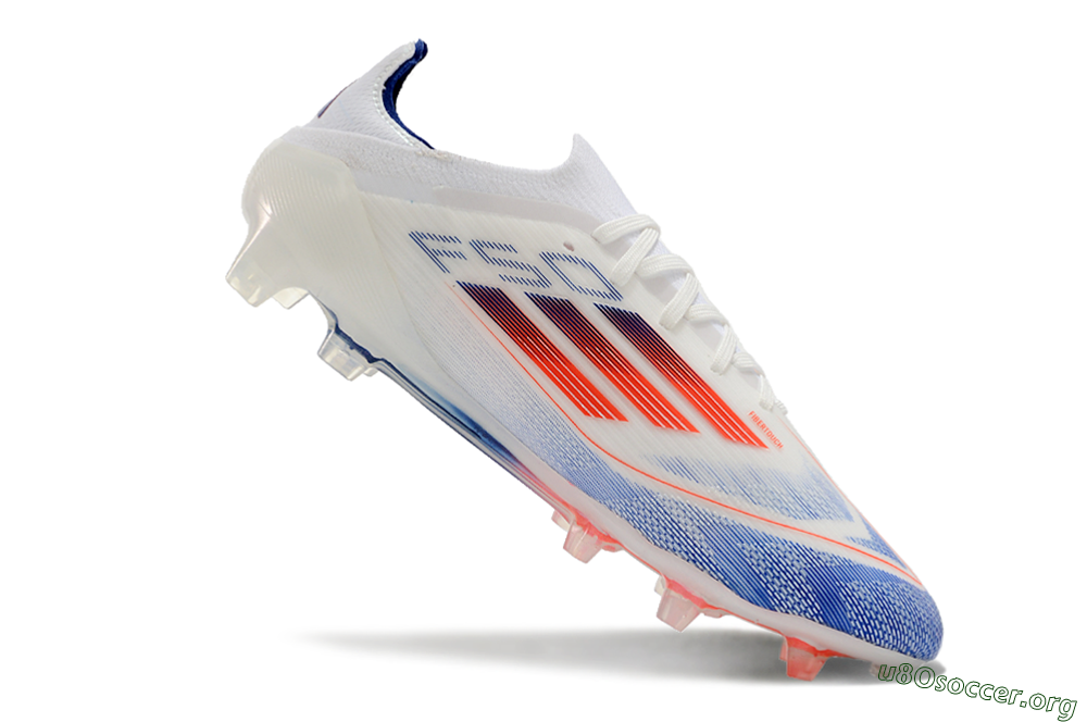 Adidas F50 Elite FG Football Boots - Blue/Red/Beige 4