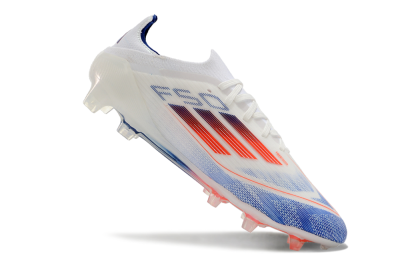 Adidas F50 Elite FG Football Boots - Blue/Red/Beige