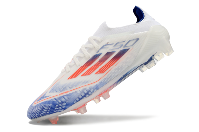 Adidas F50 Elite FG Football Boots - Blue/Red/Beige