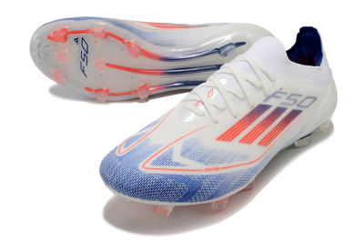 Adidas F50 Elite FG Football Boots - Blue/Red/Beige