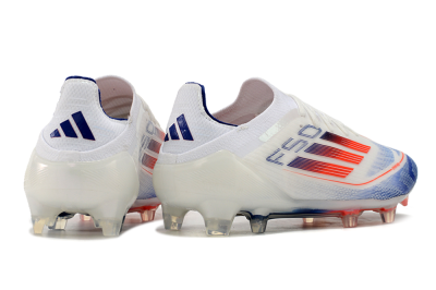 Adidas F50 Elite FG Football Boots - Blue/Red/Beige