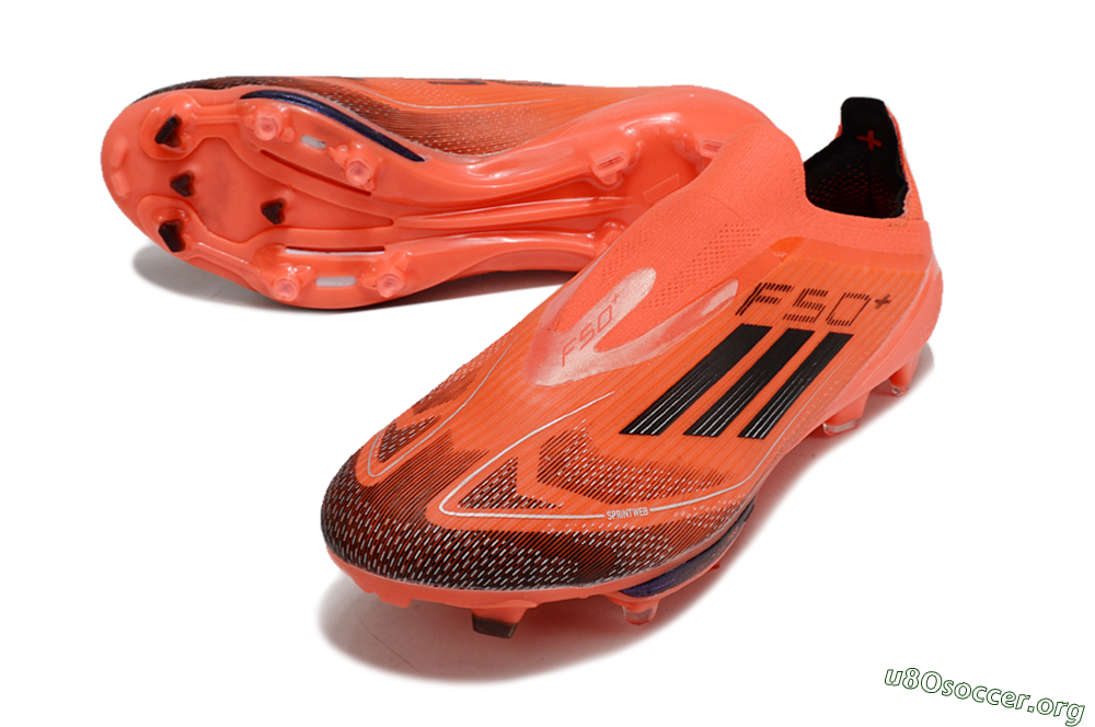 Adidas F50 Lightstrike Pro Laceless FG Football Boots - Red/Black/White 0