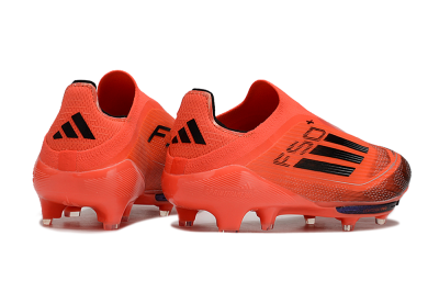 Adidas F50 Lightstrike Pro Laceless FG Football Boots - Red/Black/White